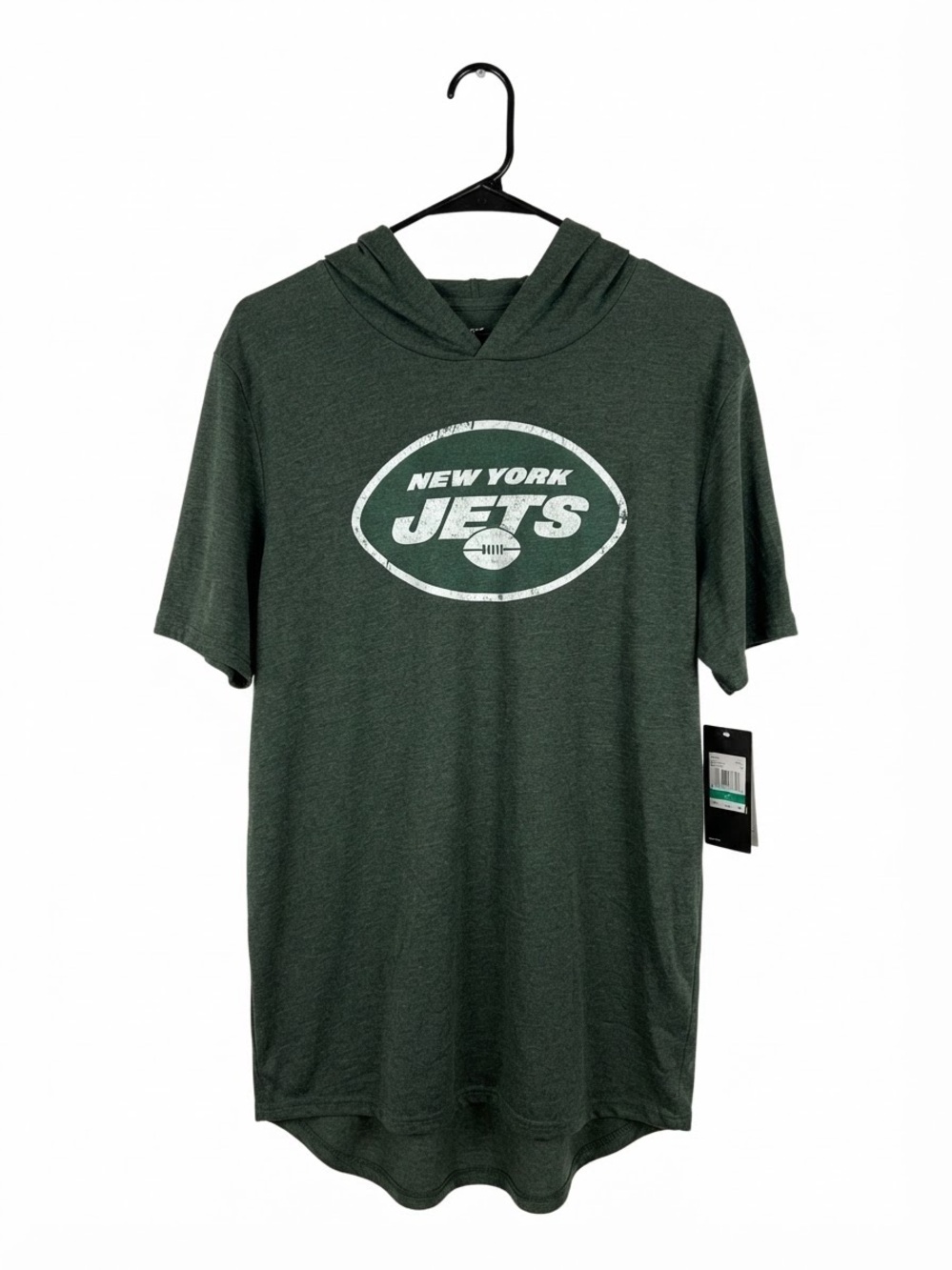 Majestic Threads New York Jets 8 Rodger’s Short-Sleeve Hooded Tee